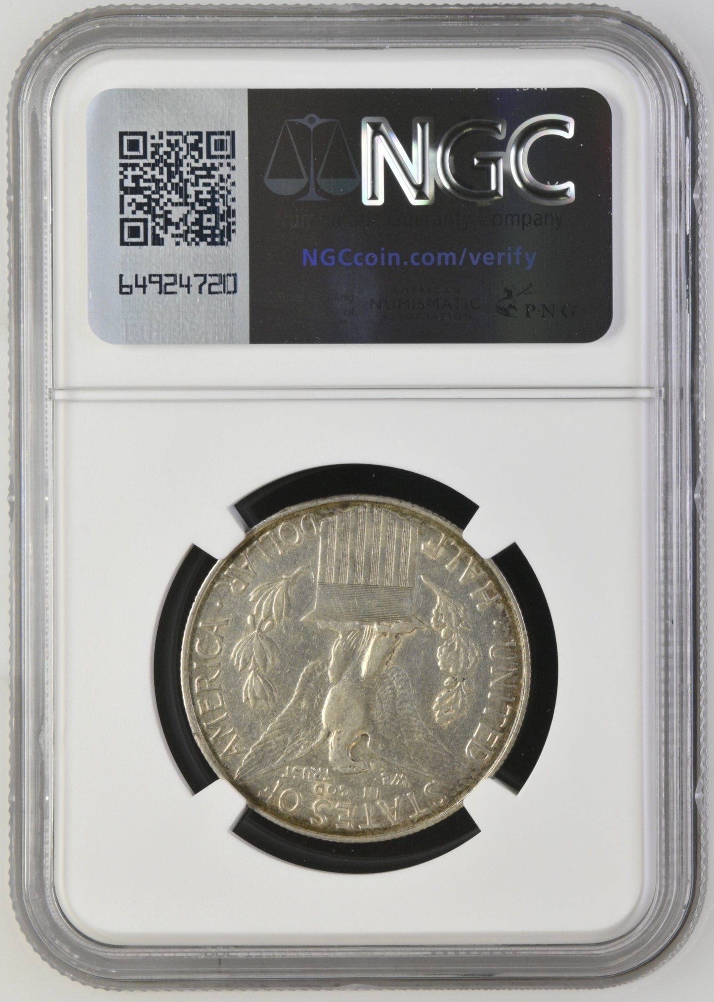 1915 S Panama-Pacific Exposition Half Dollar 50c Commemorative - NGC XF Details Cleaned