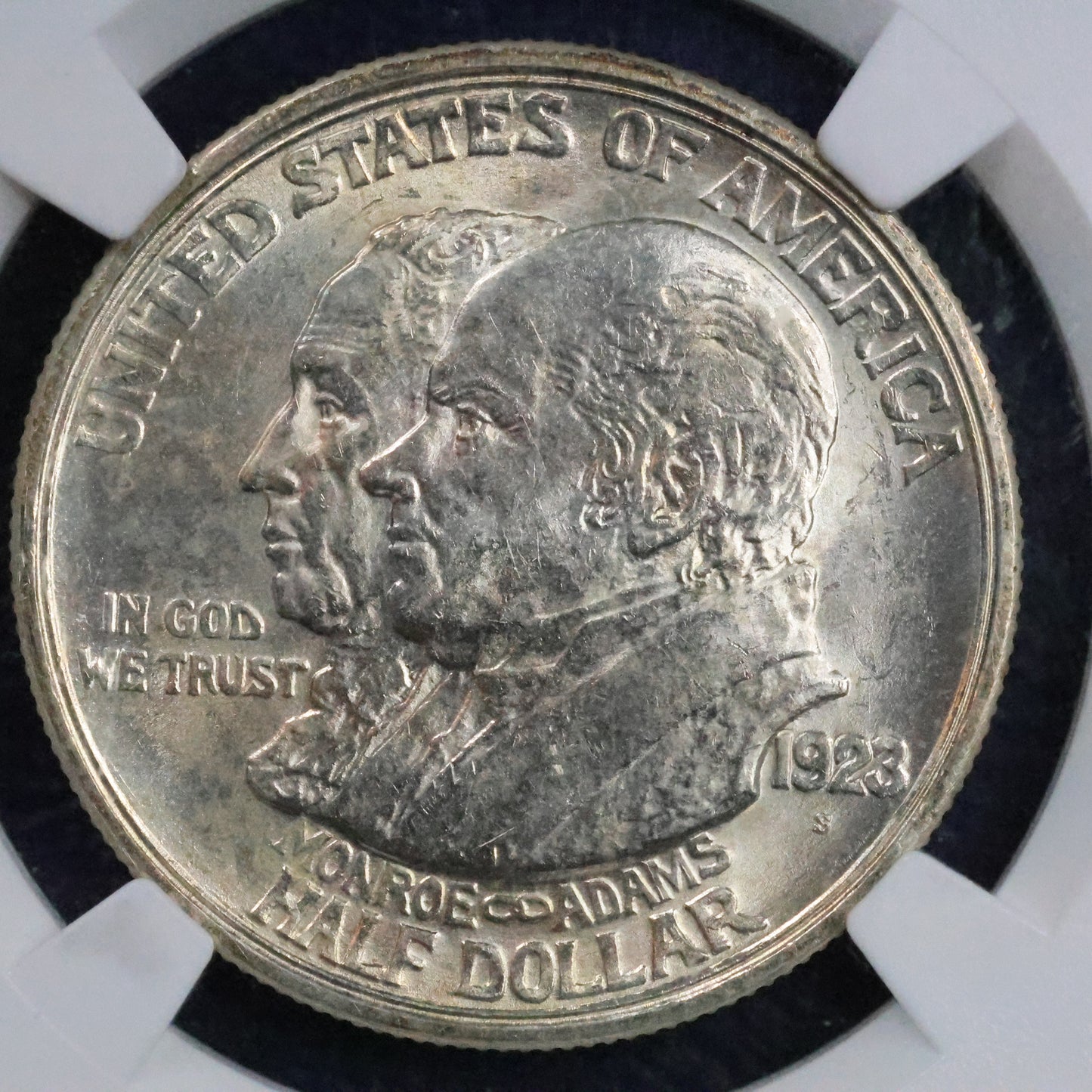 1923 S Monroe Doctrine Centennial Half Dollar 50c Commemorative - NGC MS 64