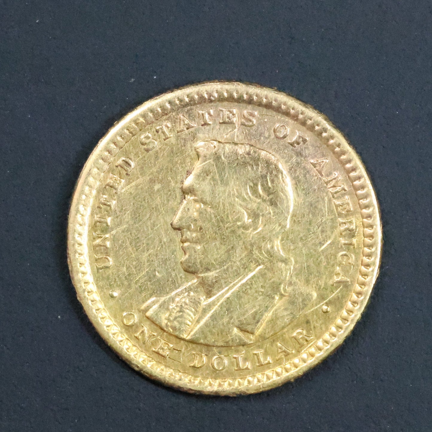 1905 Lewis & Clark Exposition Gold Dollar G1$ Commemorative