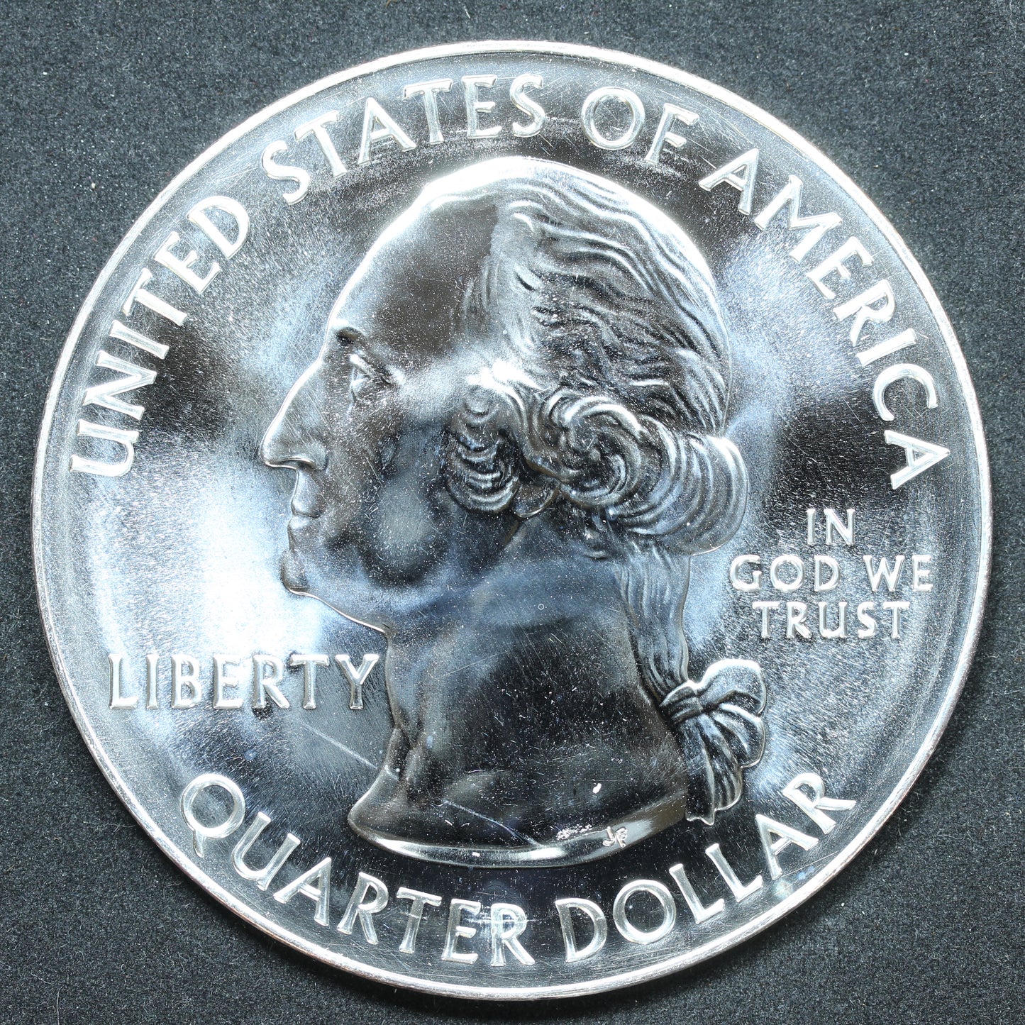 2011 America the Beautiful 5 oz Silver Quarter Olympic Washington /w Capsule