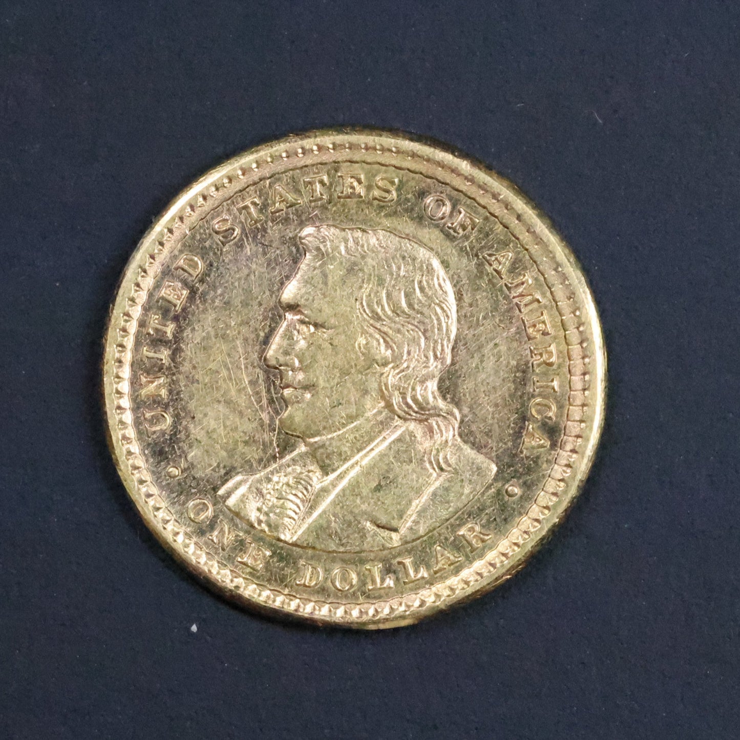 1904 Lewis & Clark Exposition Gold Dollar G1$ Commemorative