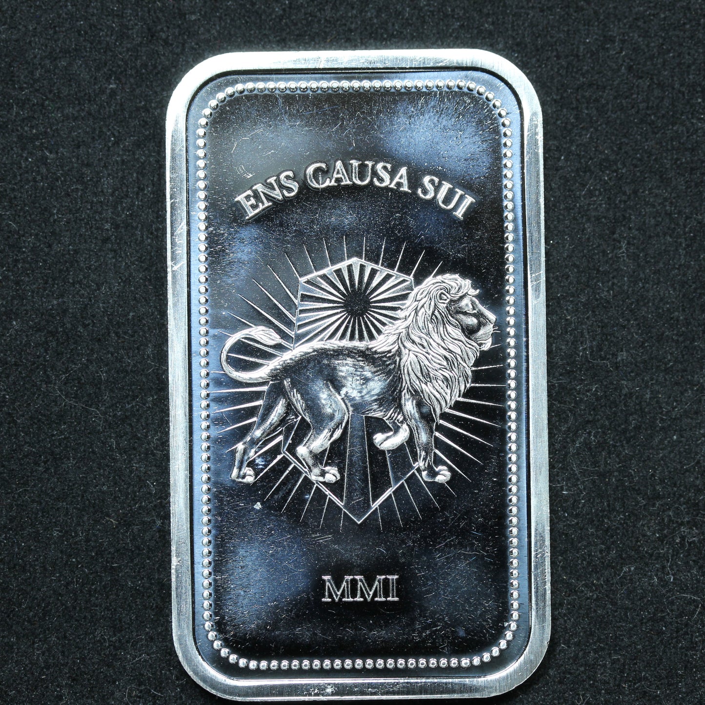 1 oz .999 Fine Silver Bar - John Wick Ex Unitae Vires