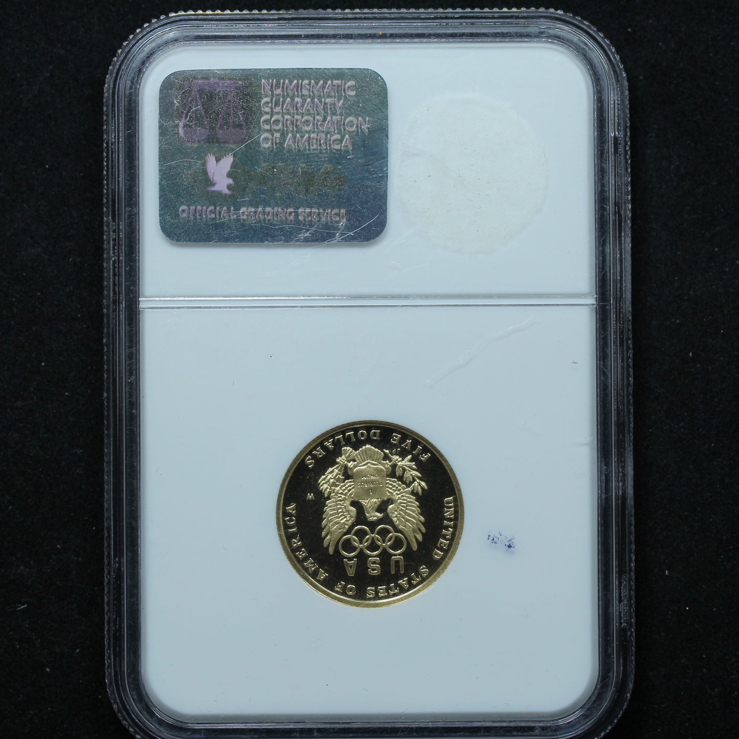 1992 W Gold $5 Commemorative Olympics Proof - NGC PF 70 Ultra Cameo