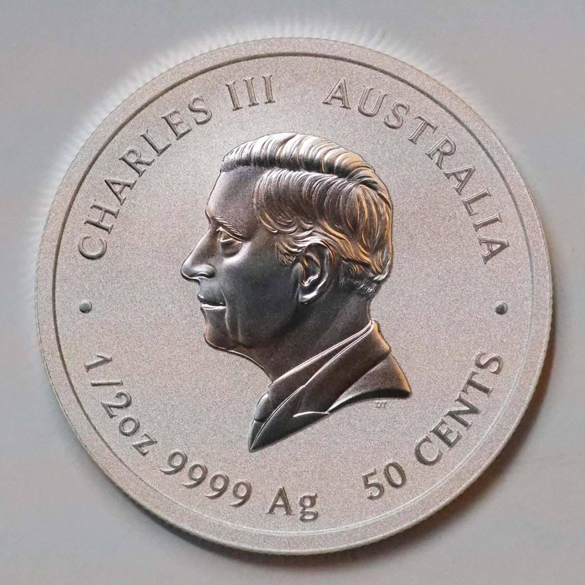 2025 1/2 oz Silver .9999 Fine Silver Australian Lunar Snake 50c Coin w/ Capsule