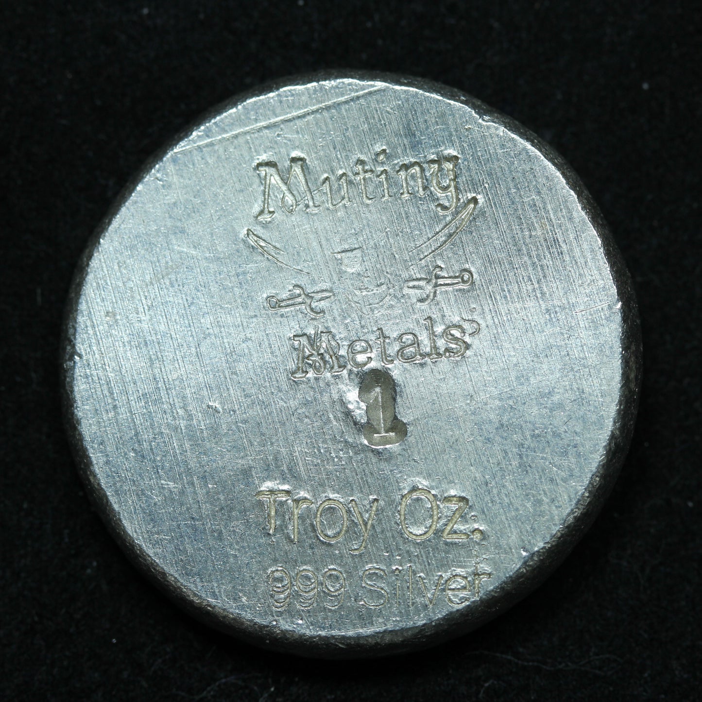1 oz .999 Fine Silver - Mutiny Metals 'Sun Goddess'