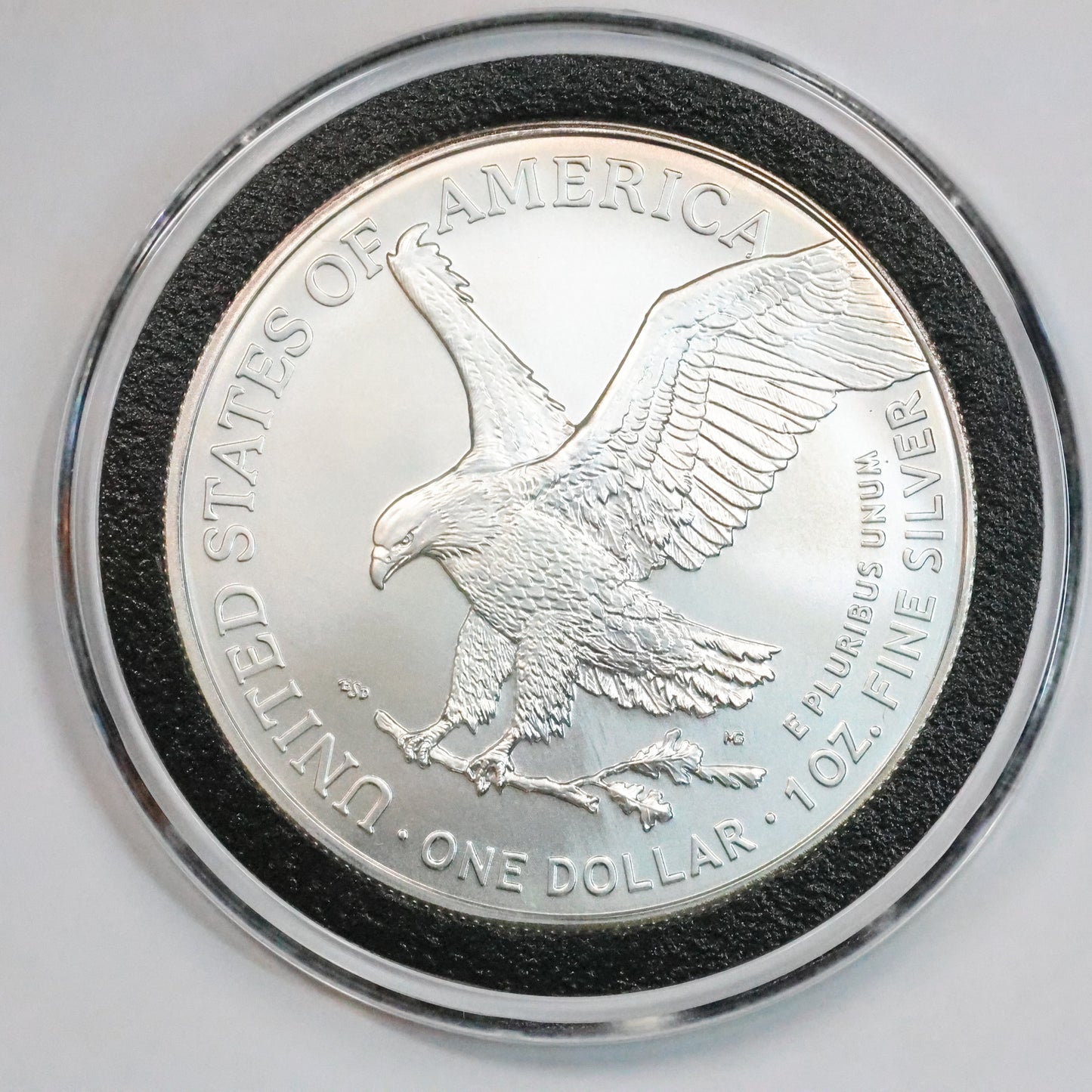 2023 American Silver Eagle $1 .999 Fine Silver Coin BU in Fitted Airtite