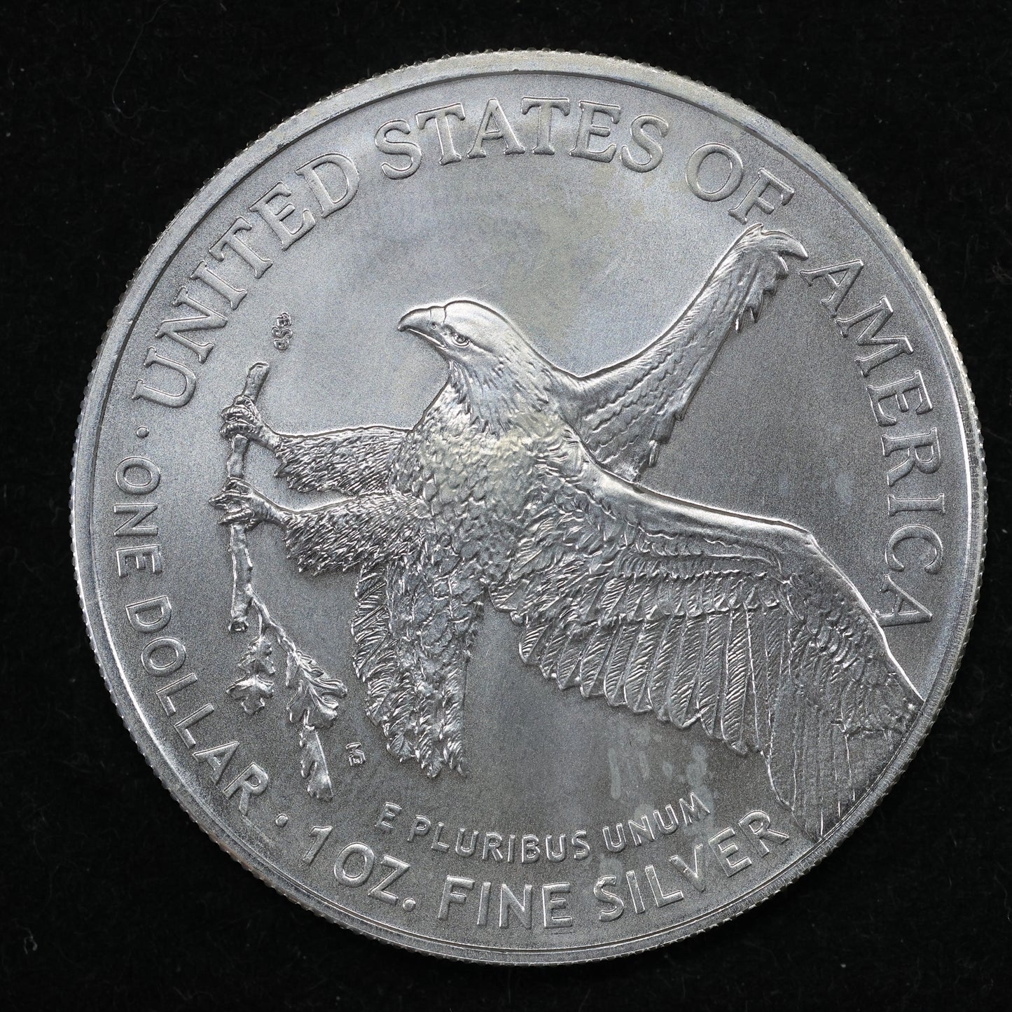 2022 American Silver Eagle $1 .999 Fine Silver Coin Marks/Spots