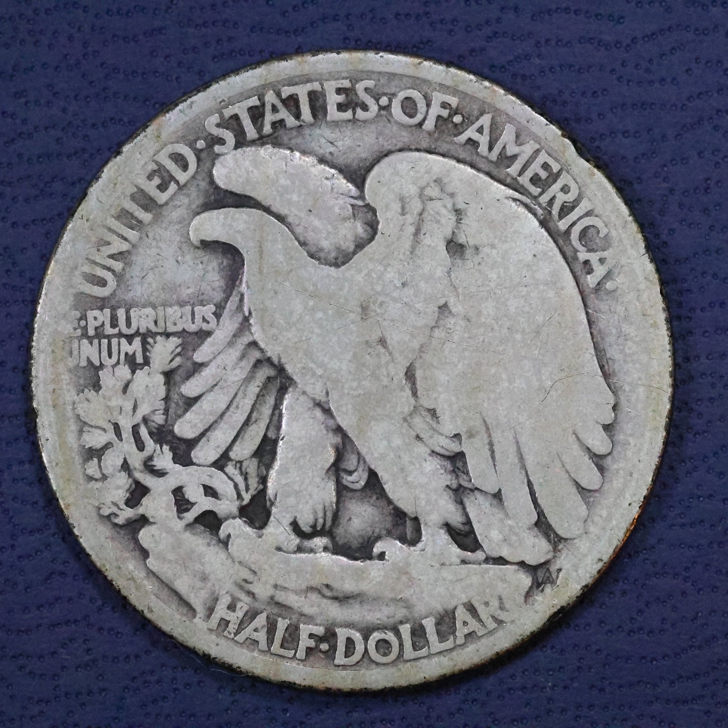 1916 D (Denver) Walking Liberty Silver Half Dollar 50c