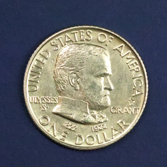 1922 G$1 Grant Memorial WITH STAR Gold Commemorative