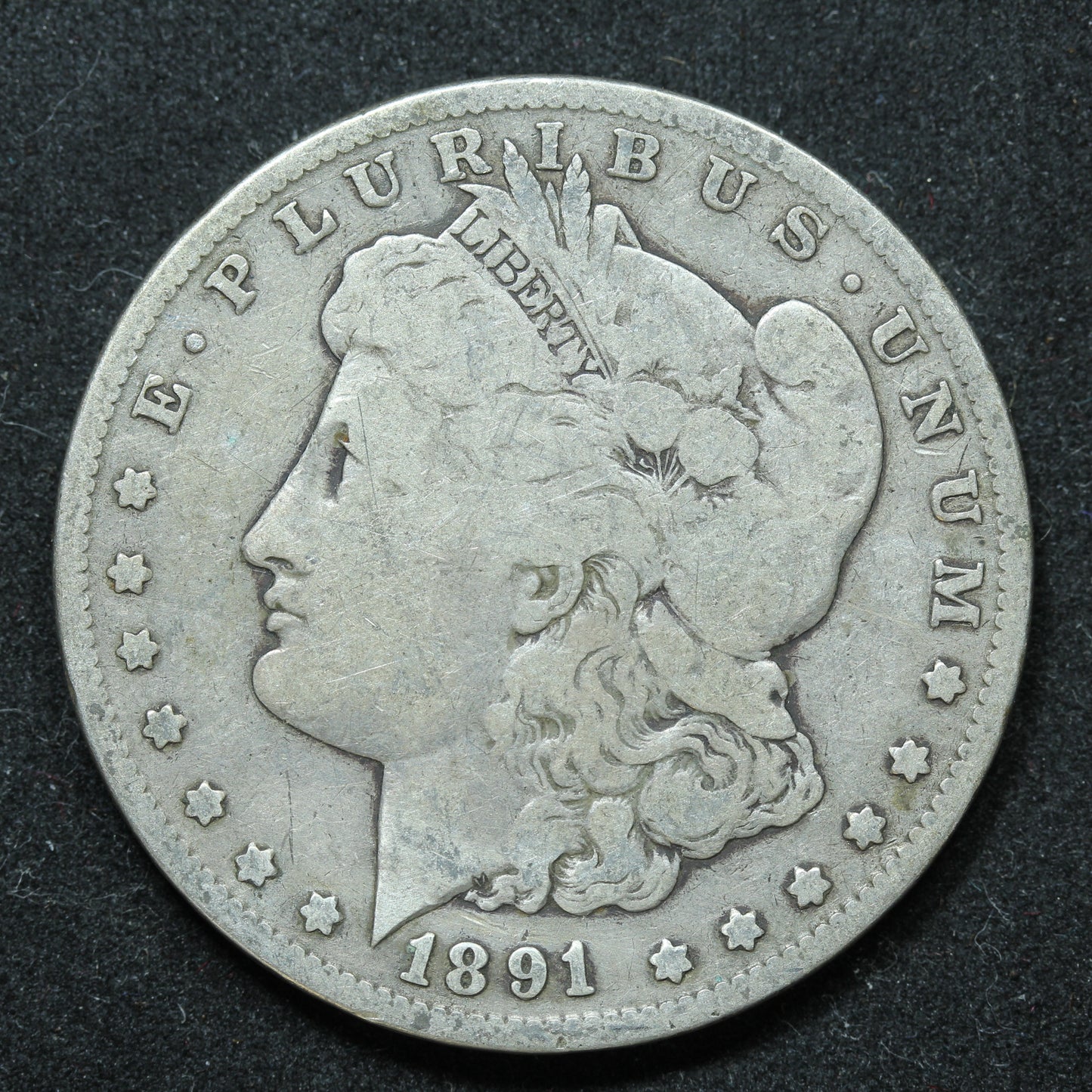 1891 CC Morgan Silver Dollar - Carson City