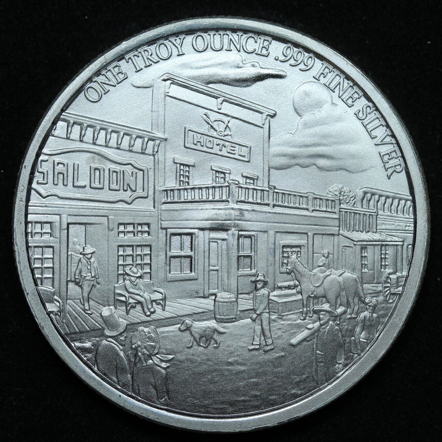 1 oz .999 Fine Silver Round - Provident Prospector Series - Sheriff w/ Capsule