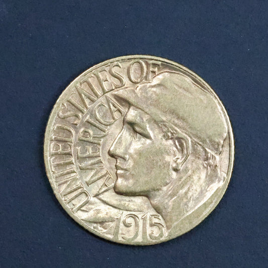 1915 S G1$ Panama Pacific Exposition Gold 1$ Commemorative