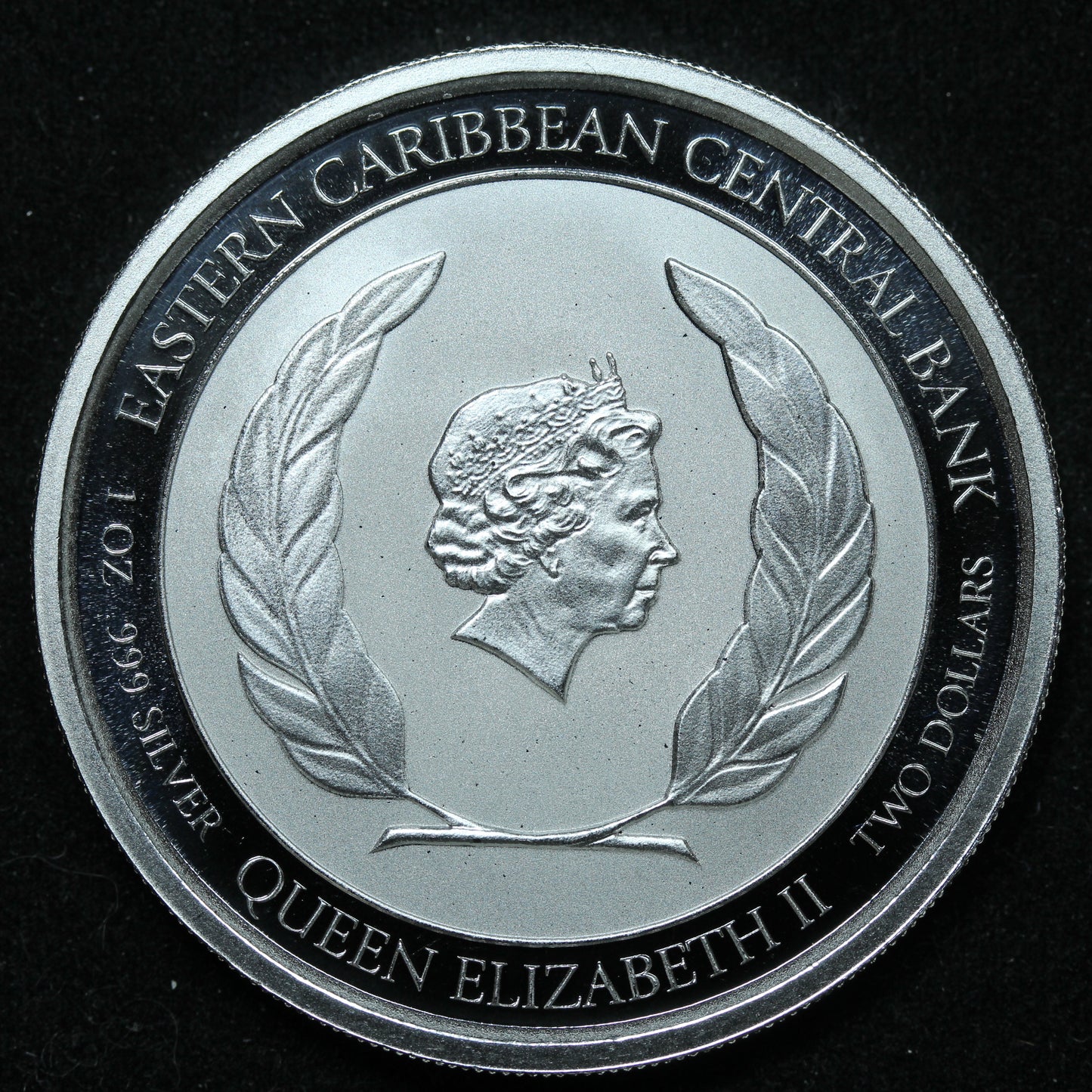 2021 1 oz .999 Fine Silver - Antigua & Barbuda: Frigate Bird w/ Capsule