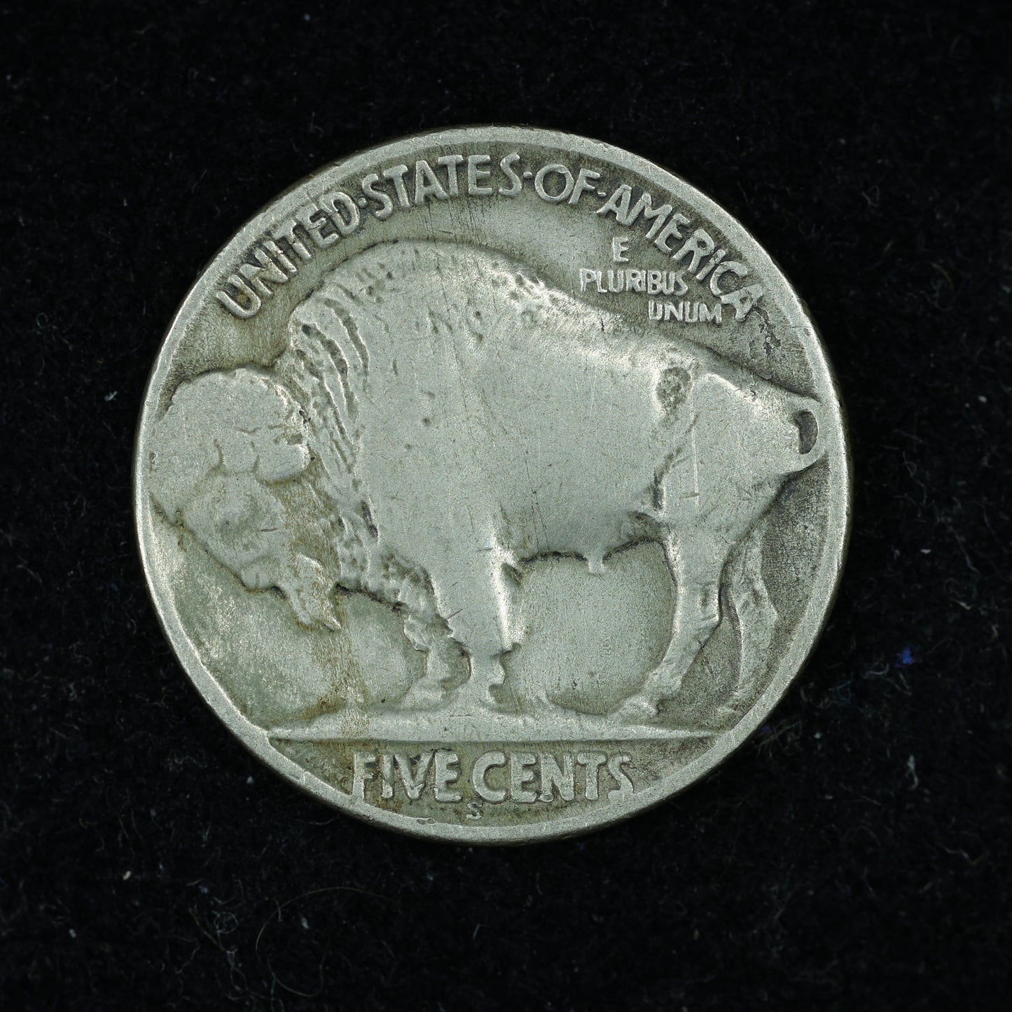 1918 S (San Francisco) Buffalo Nickel 5c