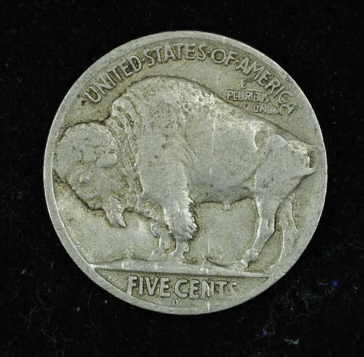 1924 D (Denver) Buffalo Nickel 5c