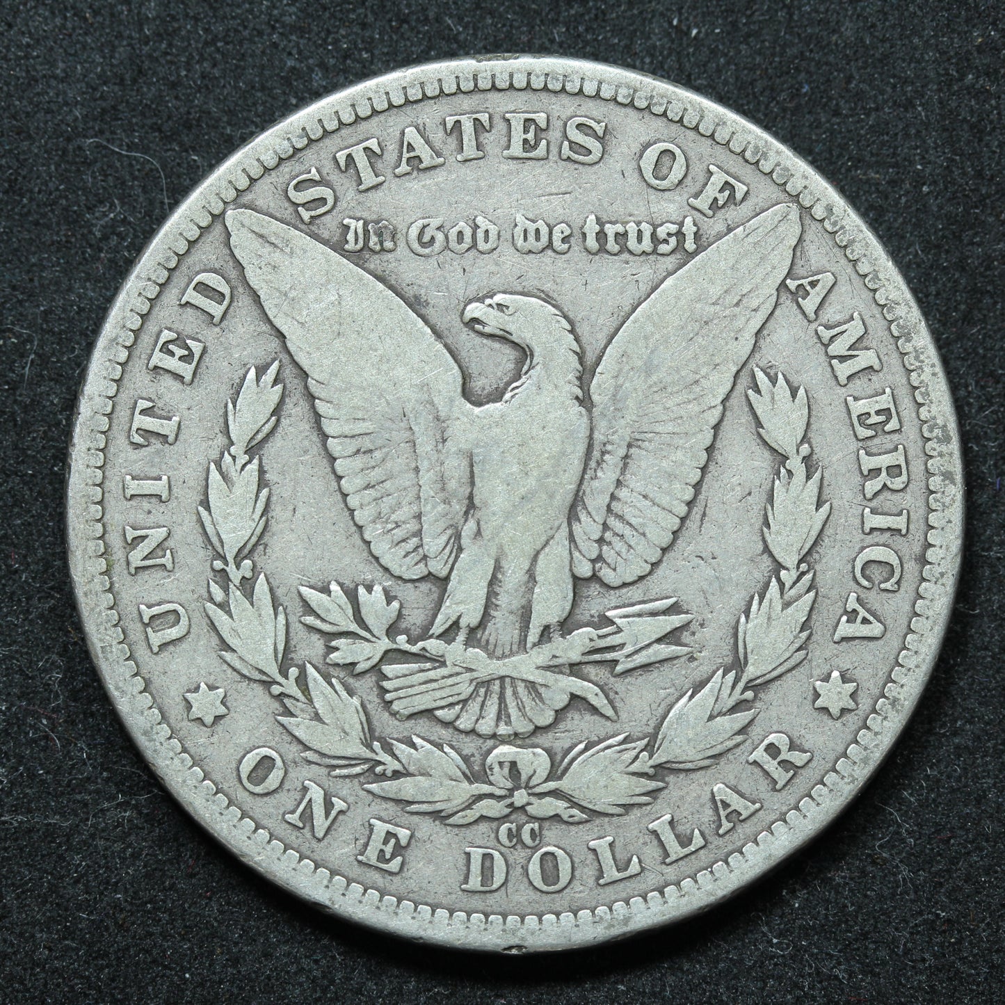 1890 CC Morgan Silver Dollar - Carson City