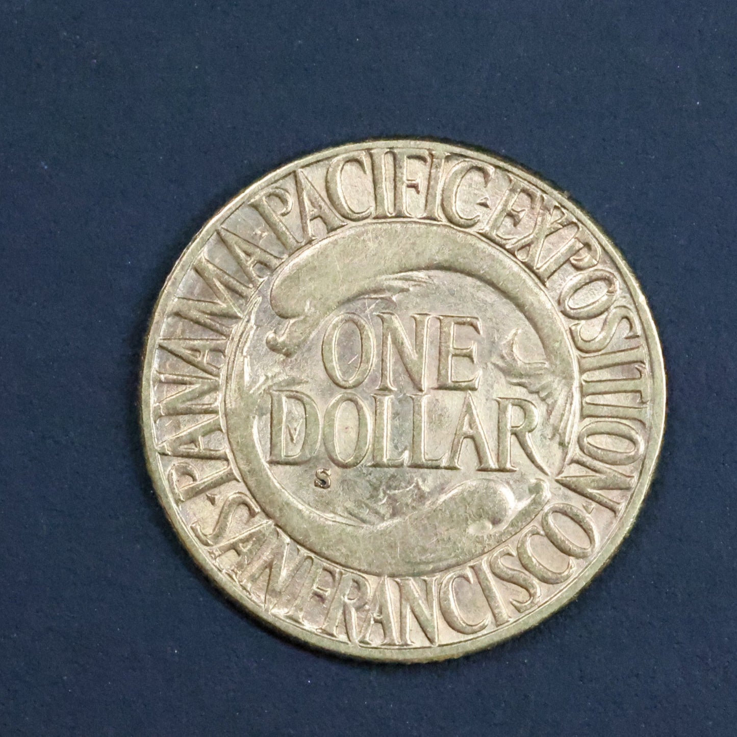 1915 S G1$ Panama Pacific Exposition Gold 1$ Commemorative