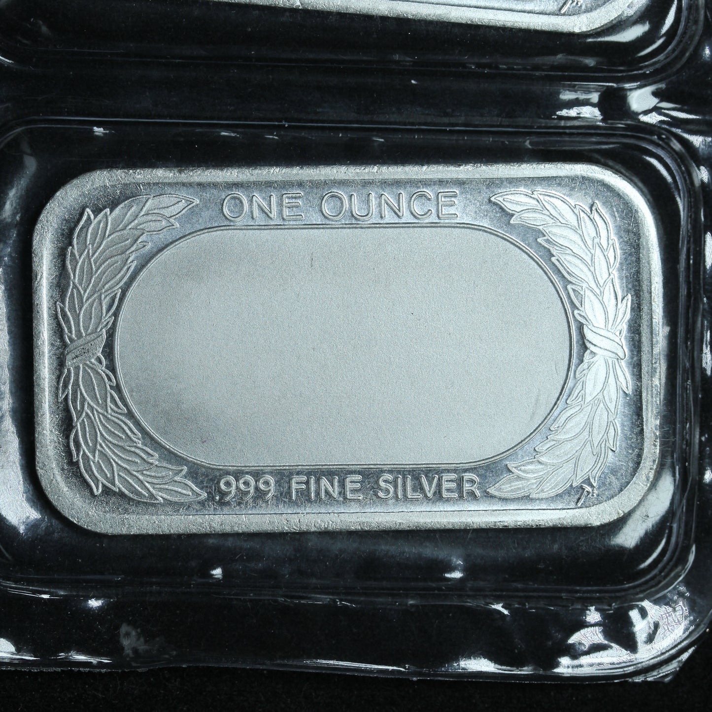 1 oz .999 Fine Silver Bar - American Flag Engravable - SEALED