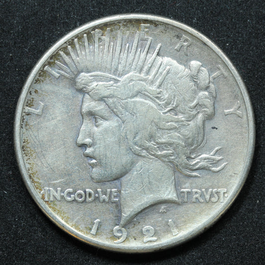 1921 Peace Dollar Silver $1 - Philadelphia - Key Date!