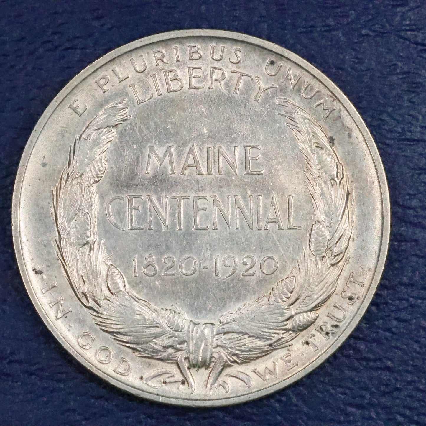 1920 Maine Centennial Half Dollar 50c Commemorative