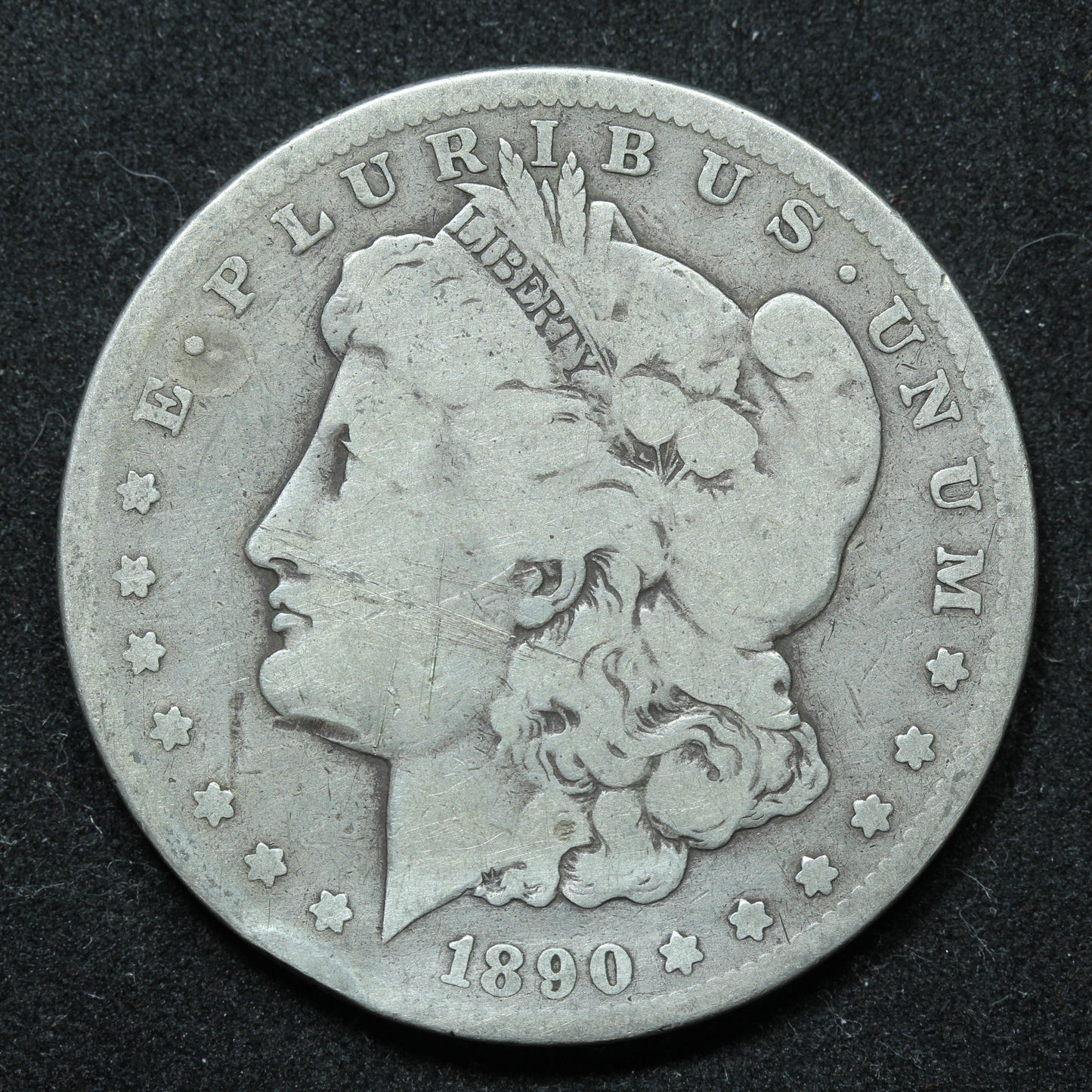 1890 CC Morgan Silver Dollar - Carson City