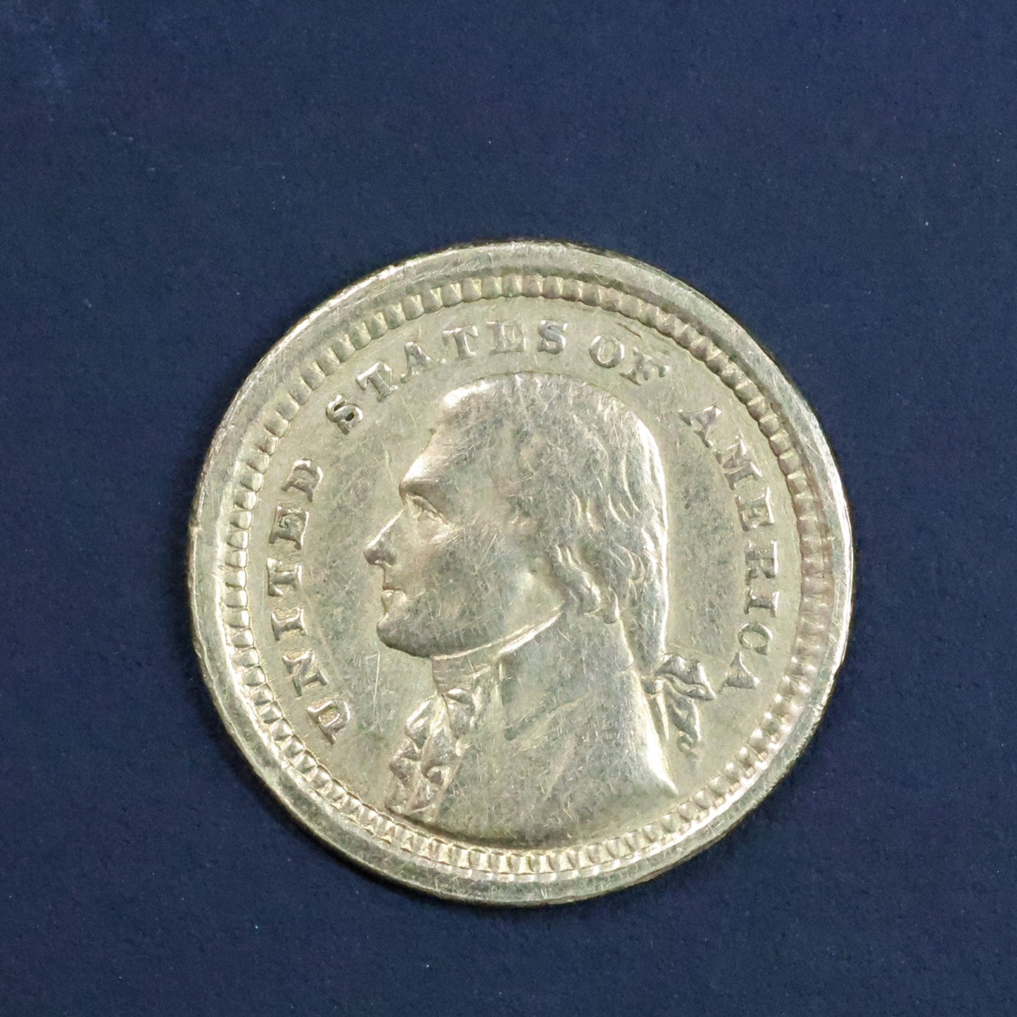 1903 G1$ Louisiana Purchase Exposition Gold 1$ Commemorative - Thomas Jefferson