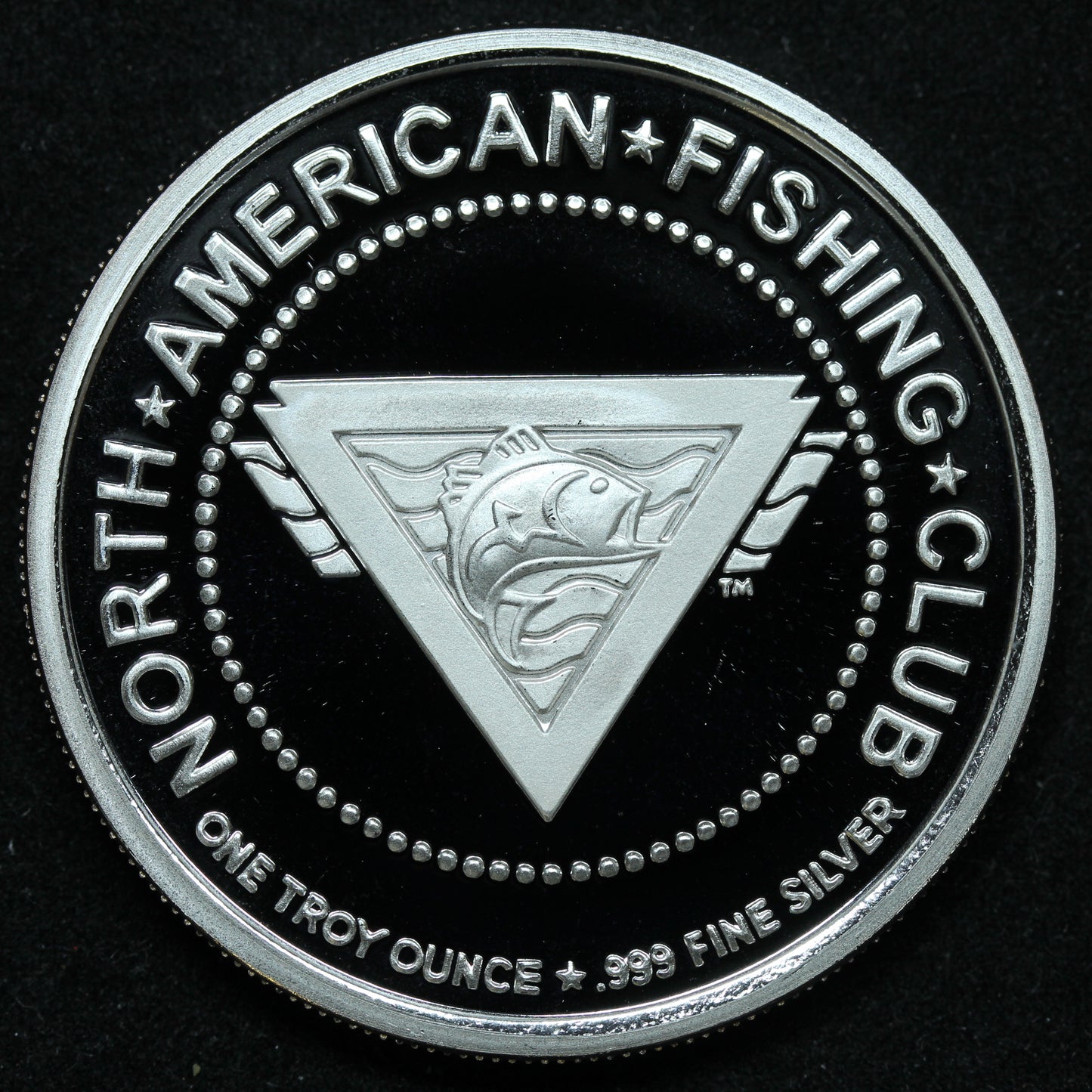 1 oz .999 Fine Silver - National Fishing Grand Slam - Bluegill w/ Capsule