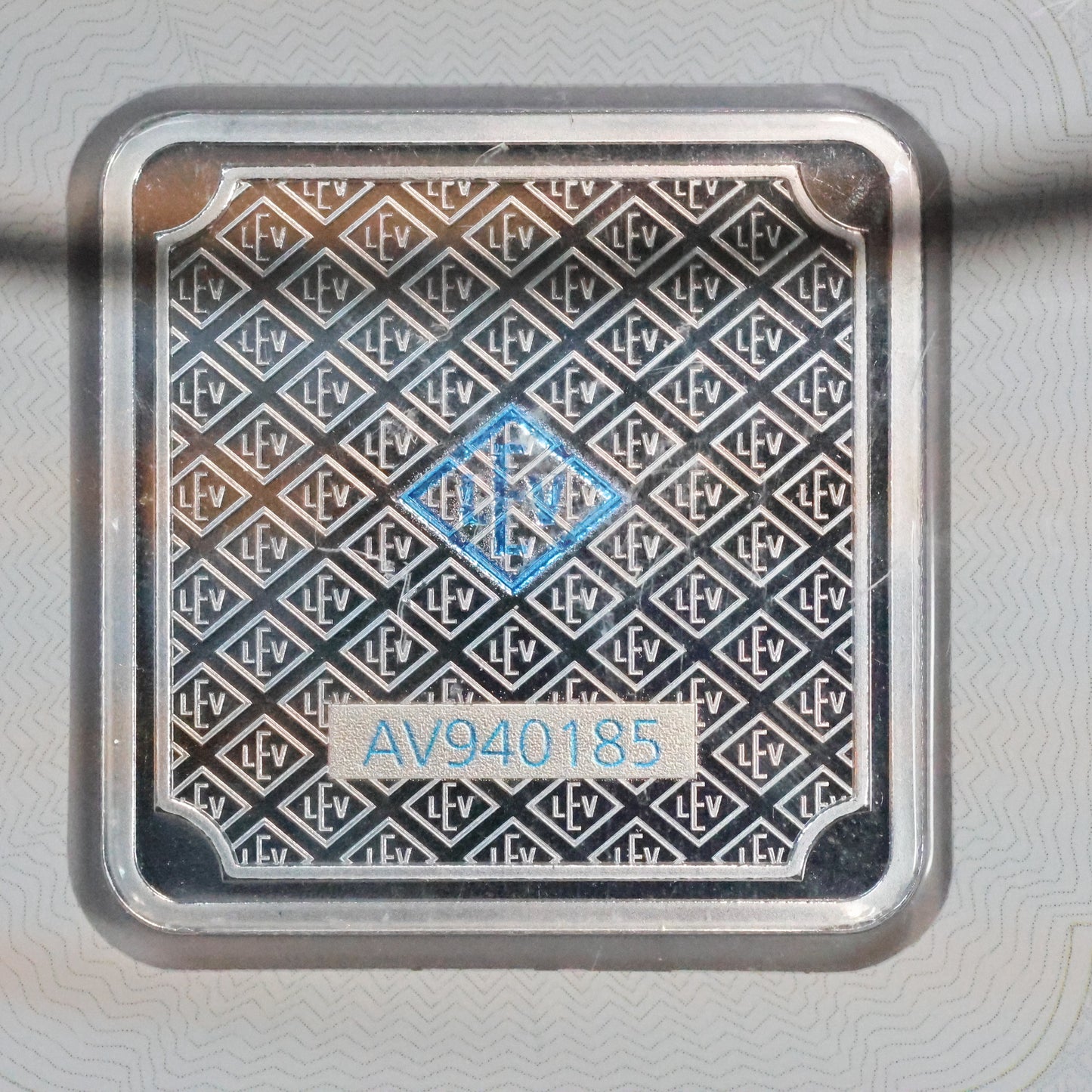 50 grams .999 Fine Silver Bar - Geiger Original Square Series