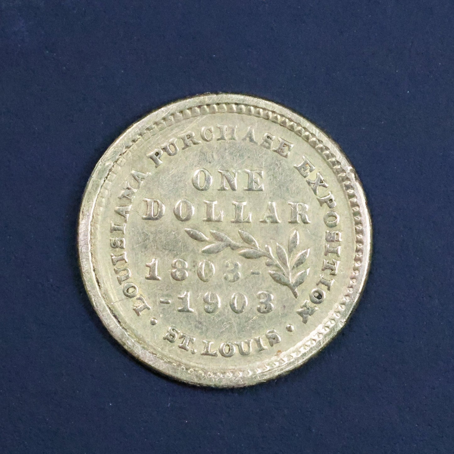 1903 G1$ Louisiana Purchase Exposition Gold 1$ Commemorative - Thomas Jefferson