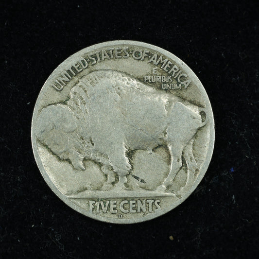 1918 D (Denver) Buffalo Nickel 5c