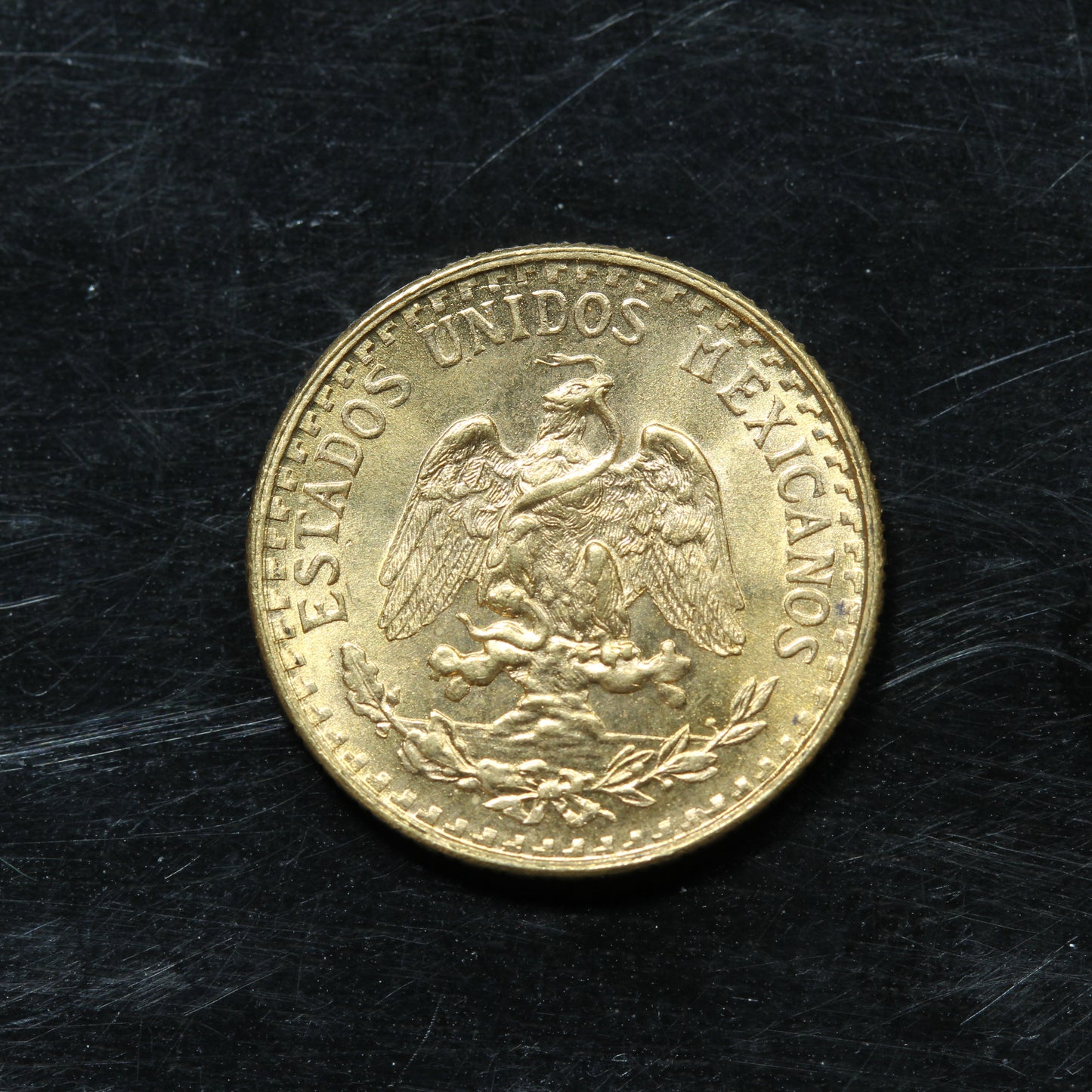 1945 2 Pesos Dos Pesos Mexico Gold Coin