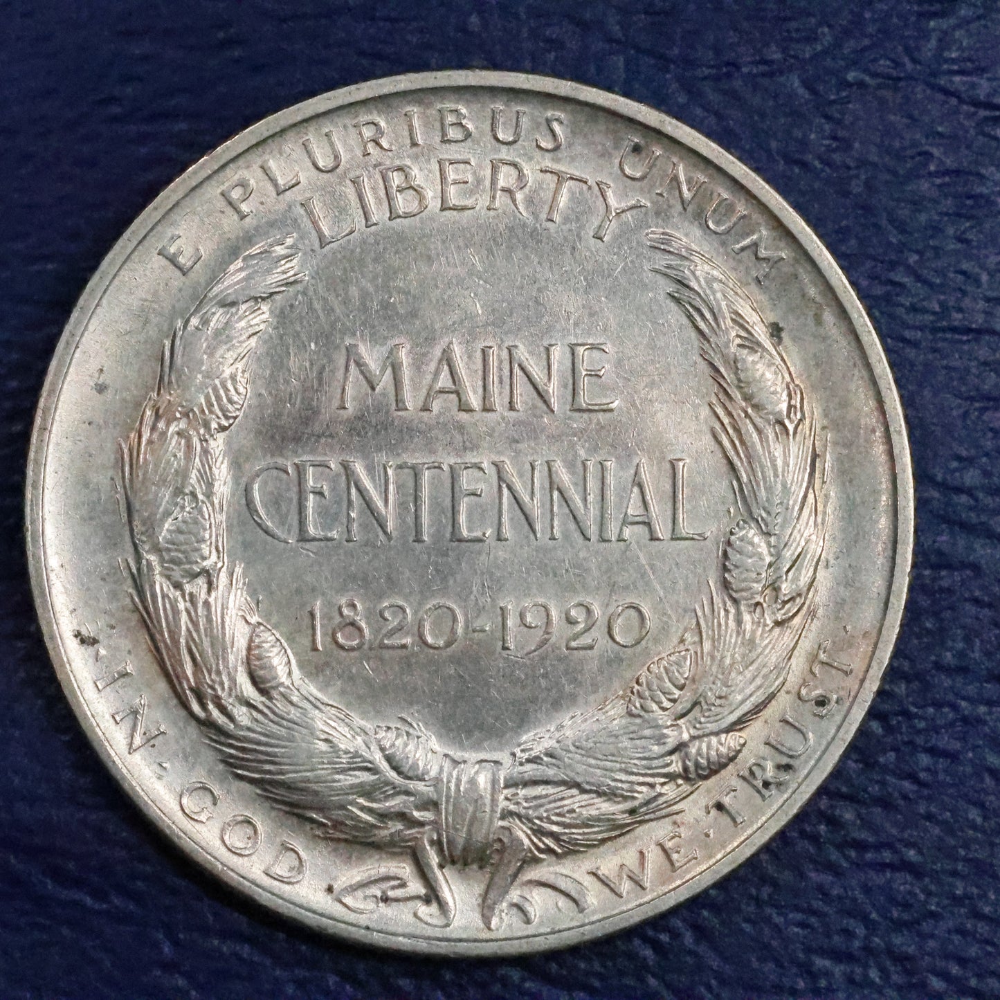 1920 Maine Centennial Half Dollar 50c Commemorative