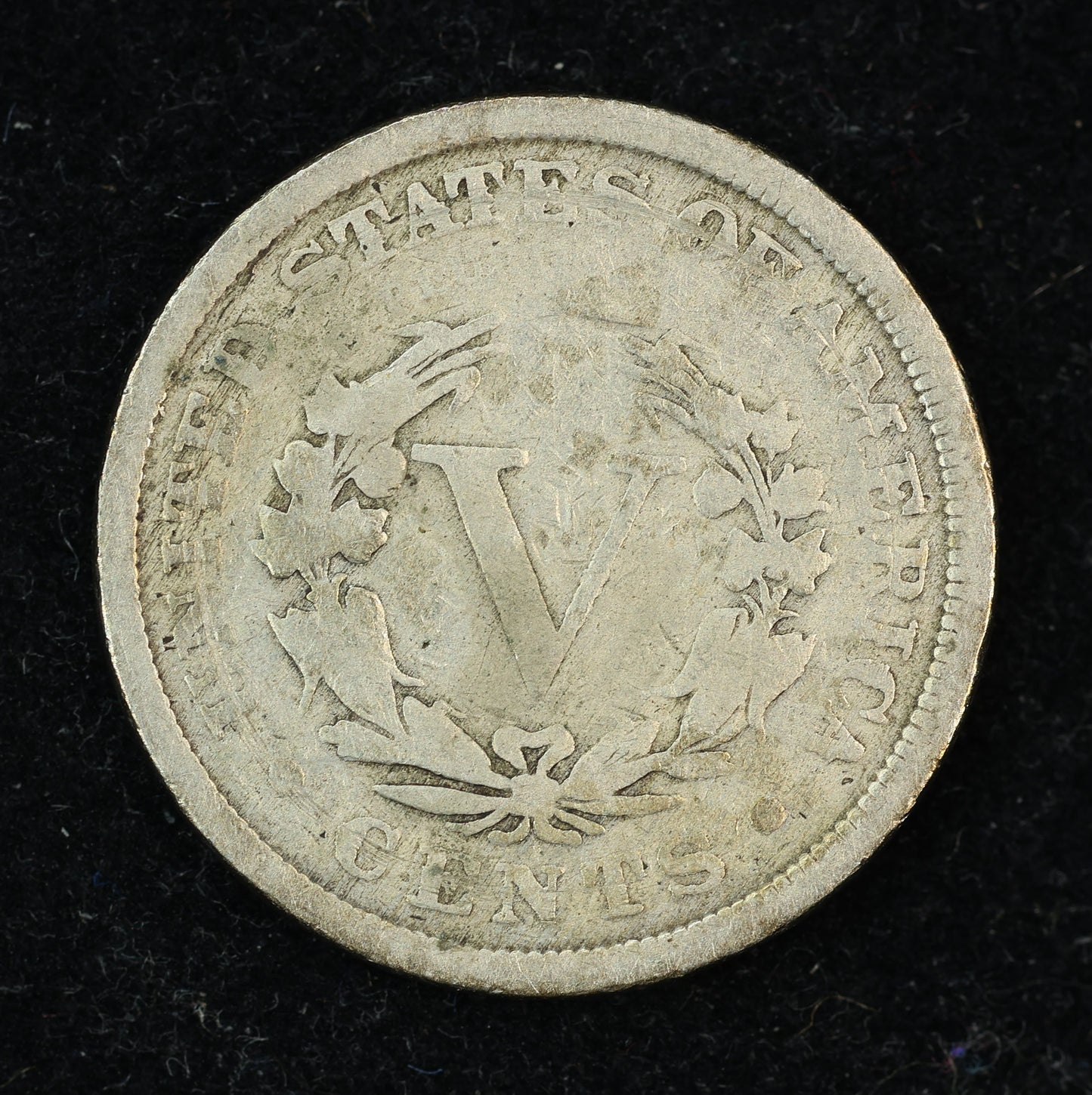 1888 5c Liberty V Nickel Five Cent Coin