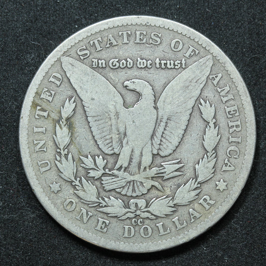 1890 CC Morgan Silver Dollar - Carson City