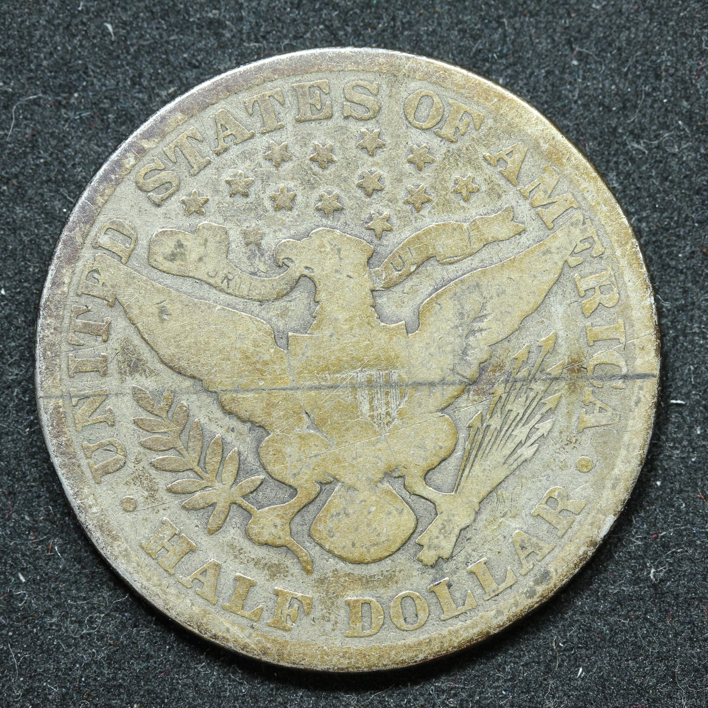 1912 Barber Silver Half Dollar - Philadelphia
