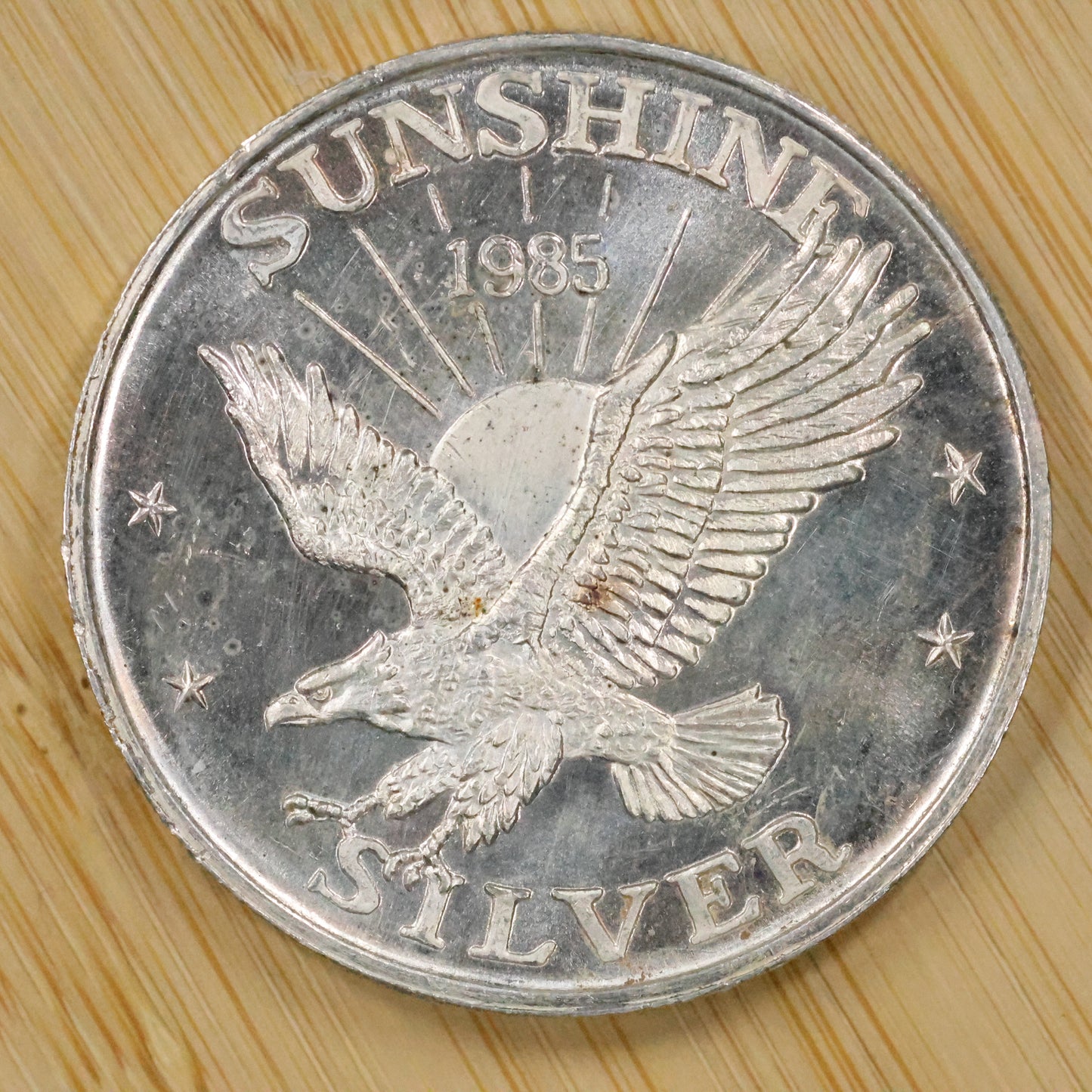 Random Lot of 3 Troy Ounces of Silver .999 Our Choice of Round Secondary Market
