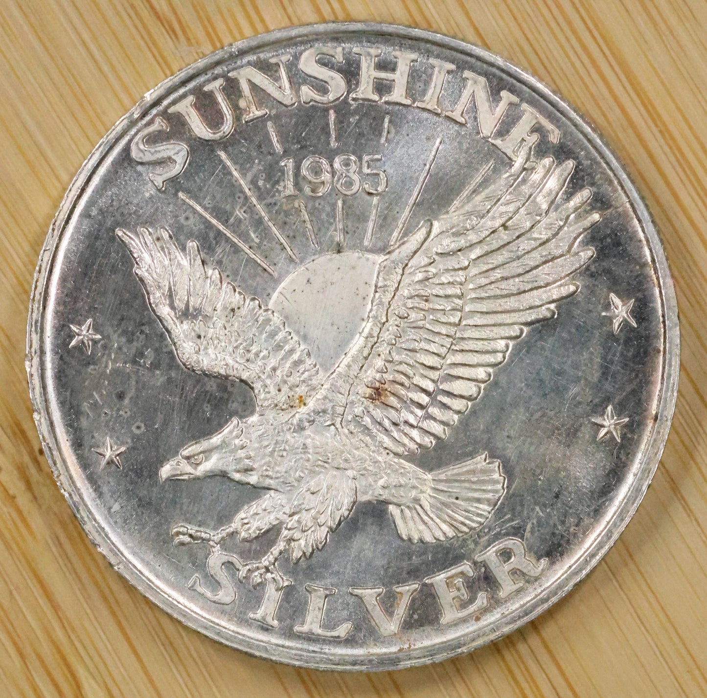 Random Lot of 3 Troy Ounces of Silver .999 Our Choice of Round Secondary Market