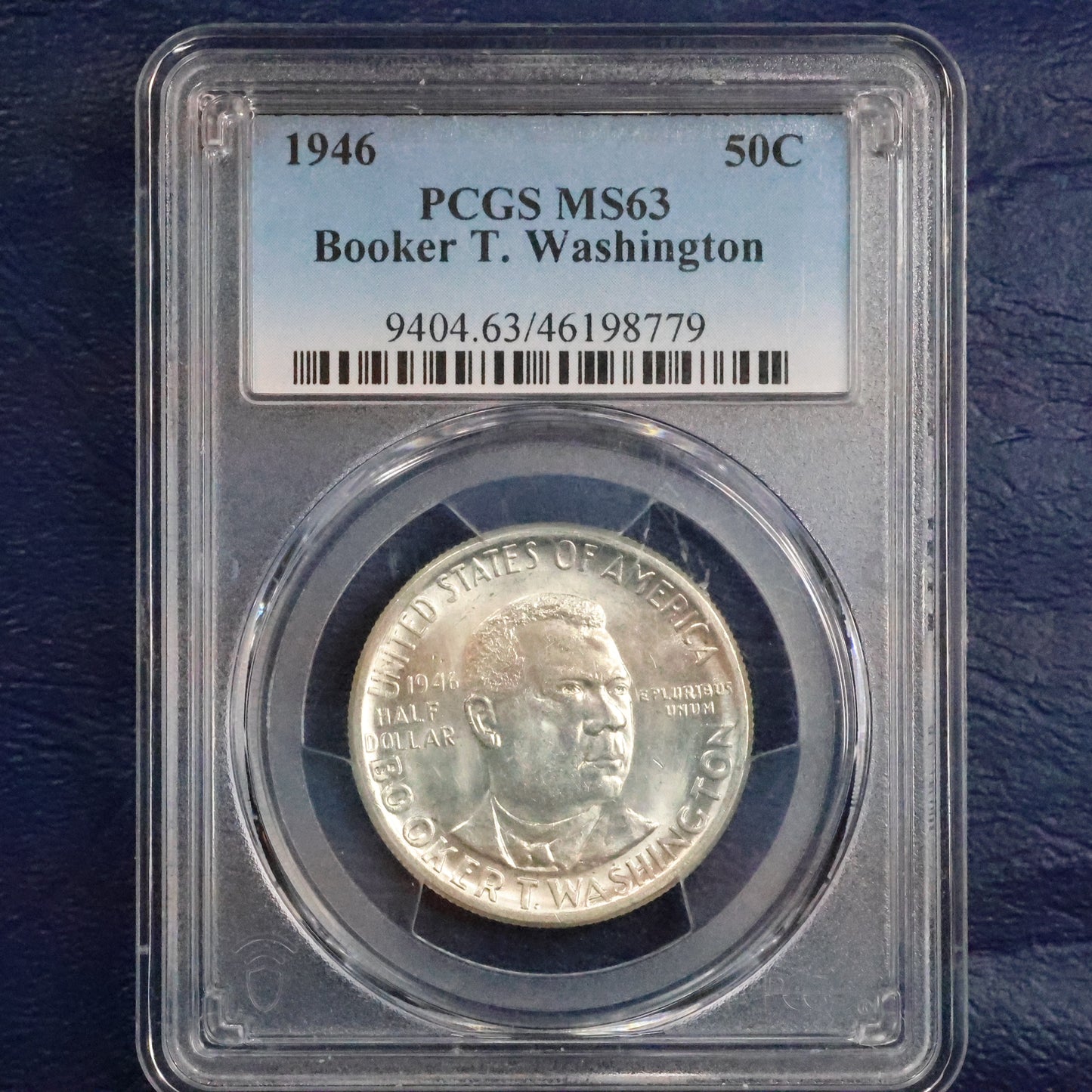 1946 Booker T. Washington Half Dollar 50c Commemorative - PCGS MS 63
