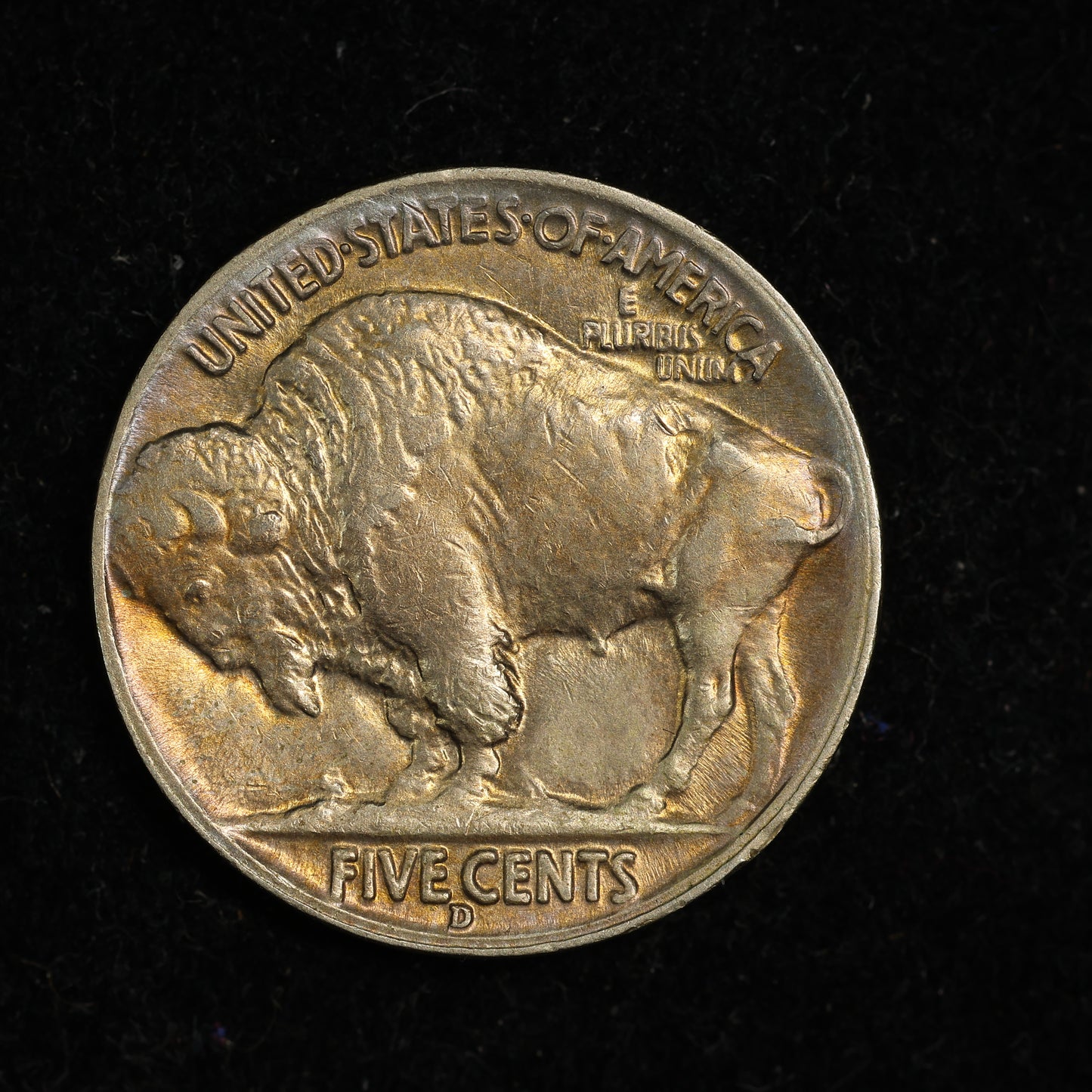 1935 D Buffalo Nickel 5c - Denver