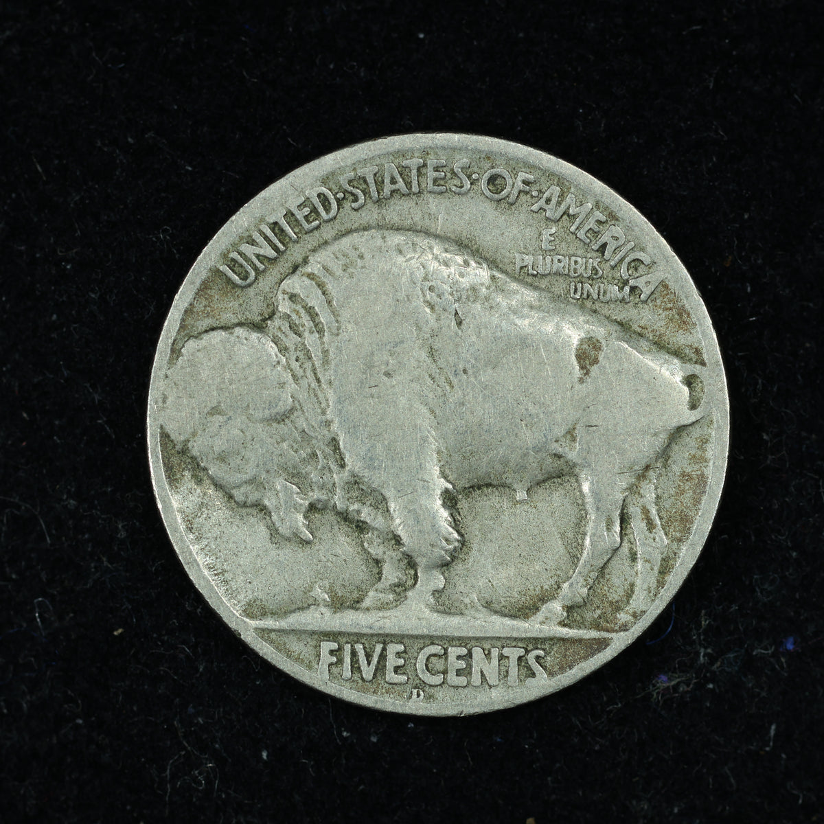 1919 D (Denver) Buffalo Nickel 5c
