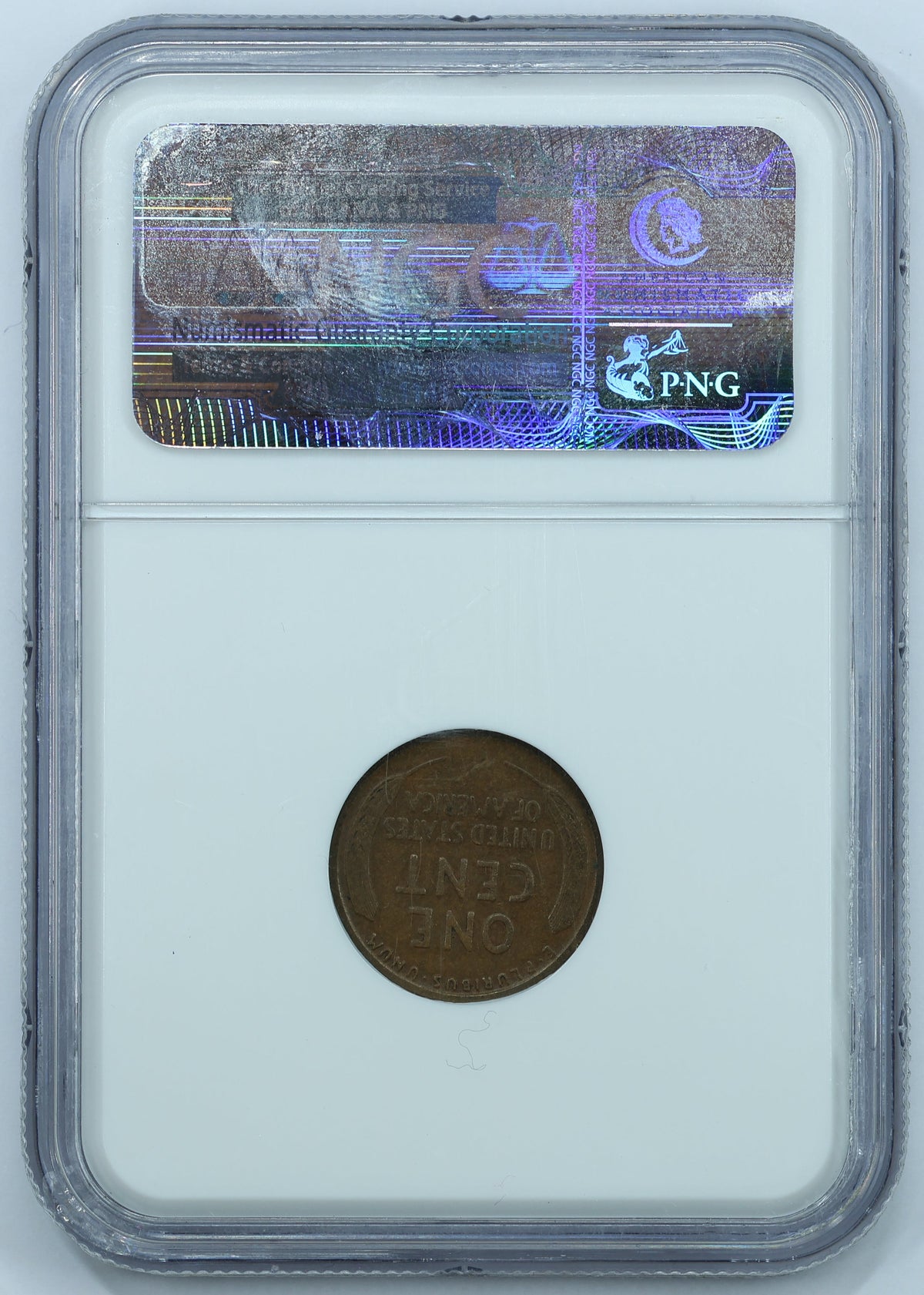 1922 NO D 1C Lincoln Cent Strong Reverse - NGC F12 BN