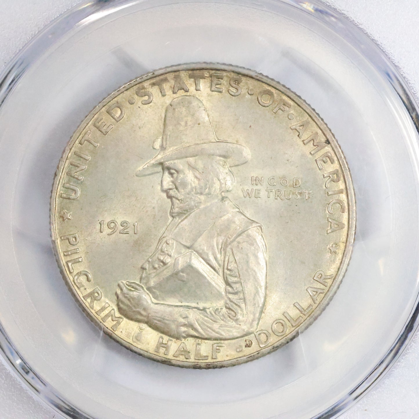 1921 Pilgrim Tercentenary Half Dollar 50c Commemorative - PCGS MS 64
