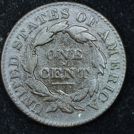1831 Coronet Head US Large Cent 1C Penny