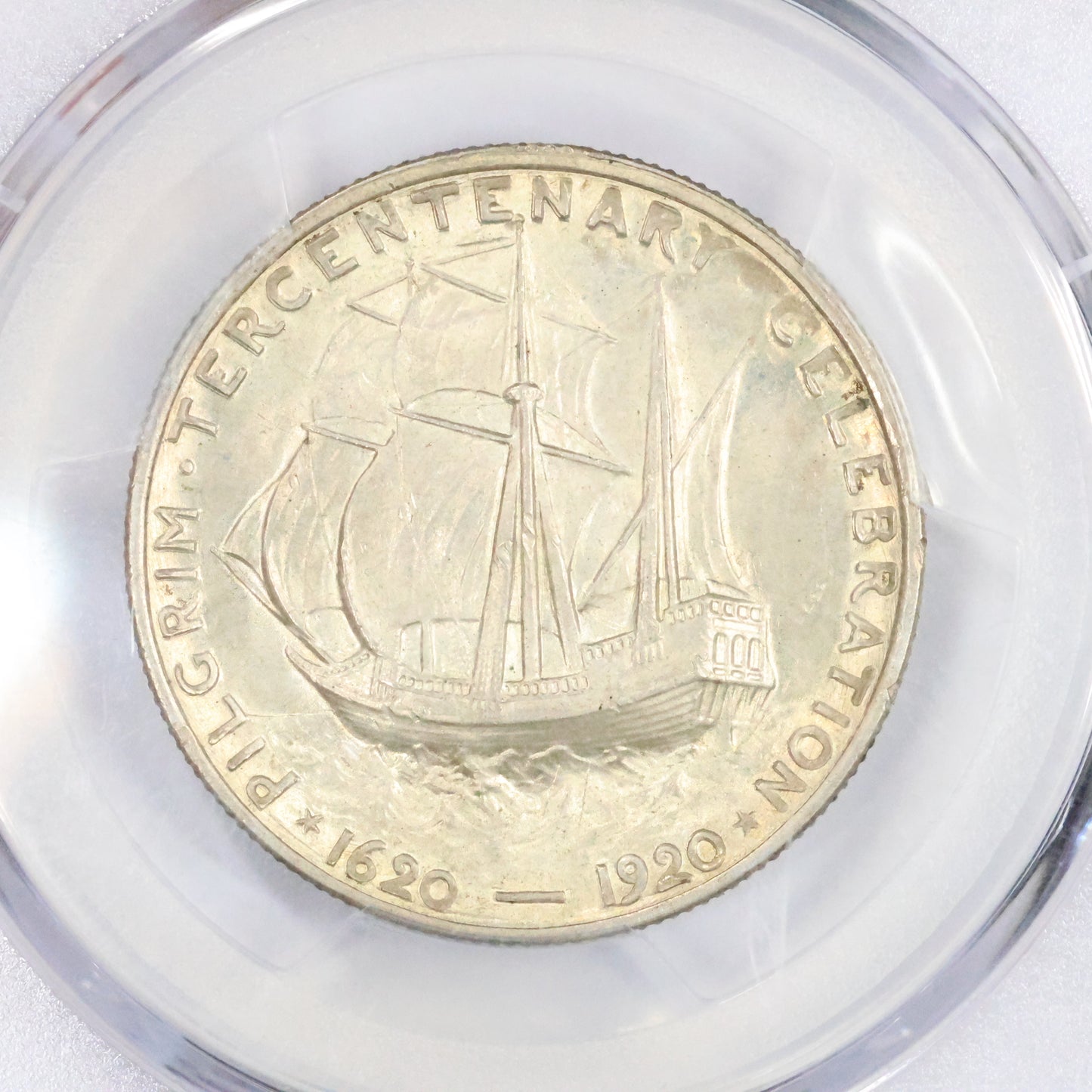 1921 Pilgrim Tercentenary Half Dollar 50c Commemorative - PCGS MS 64