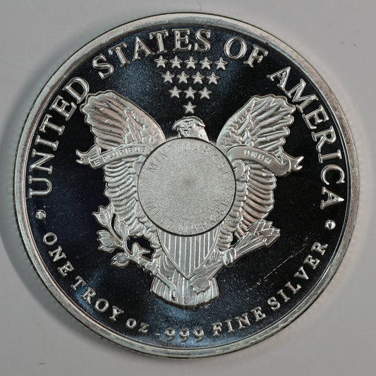 1 oz .999 Fine Silver - Sunshine Minting Lady Liberty Design SI Mint Mark SMI