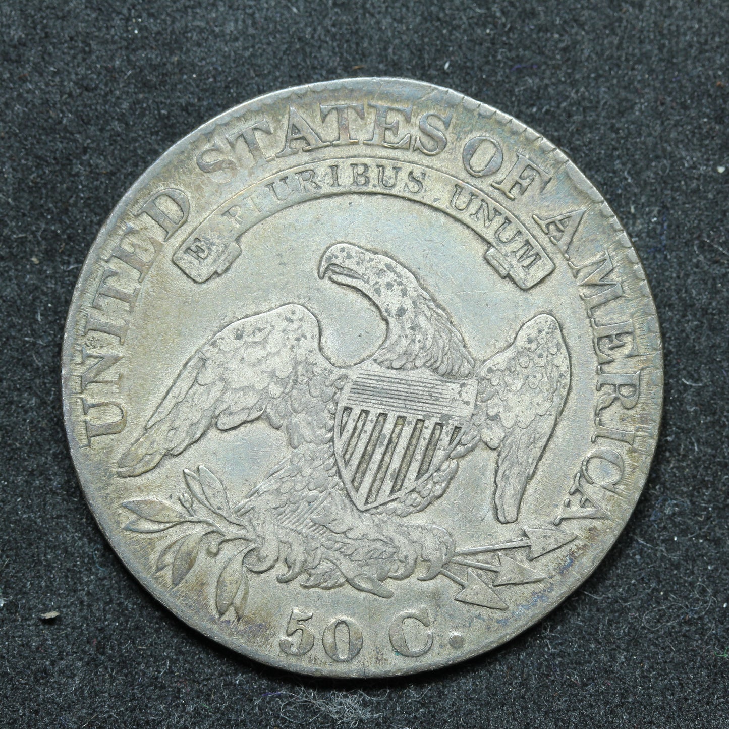 1825 Capped Bust Silver Half Dollar 50c Exact Coin Pictured