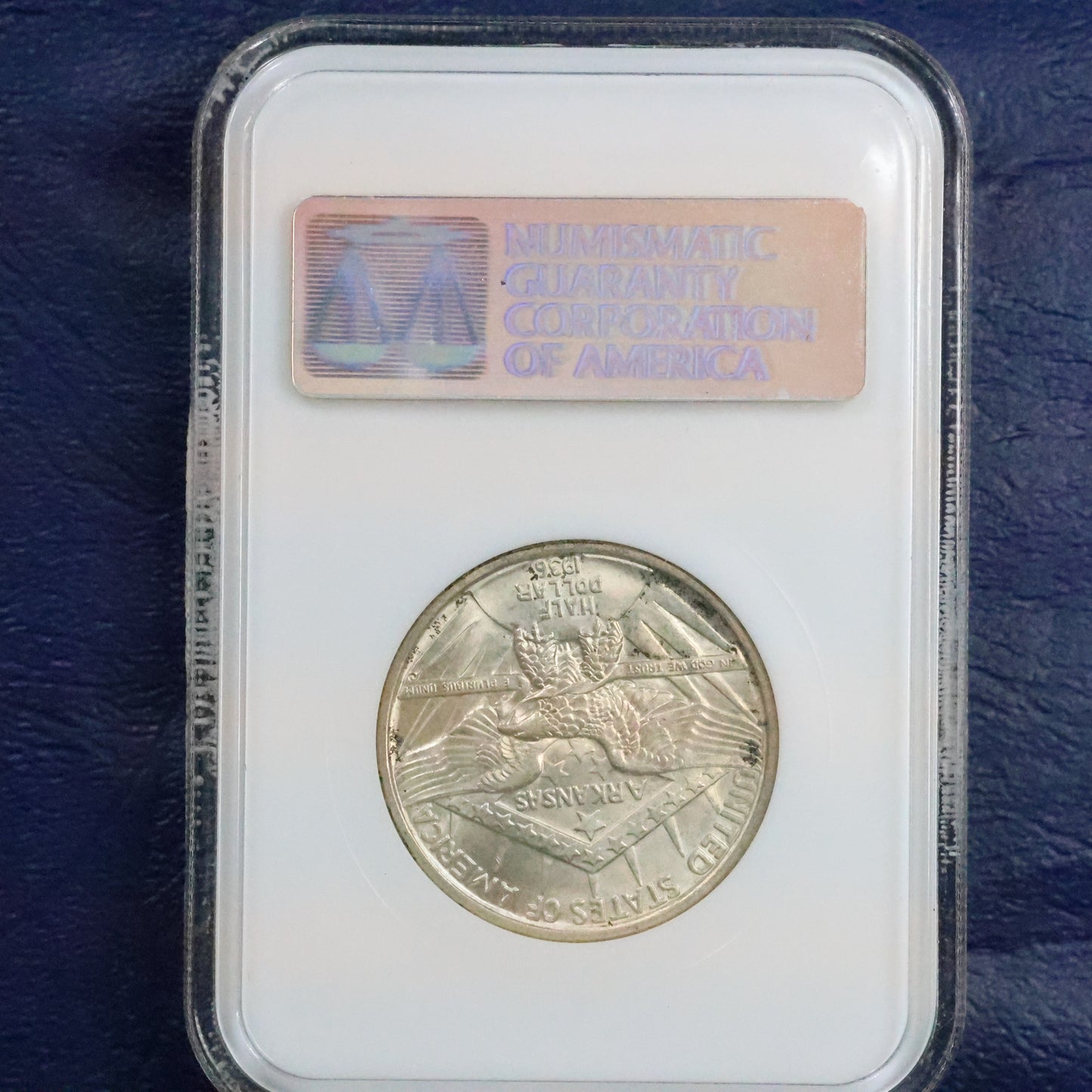 1936 Robinson Half Dollar 50c Commemorative - NGC MS 64