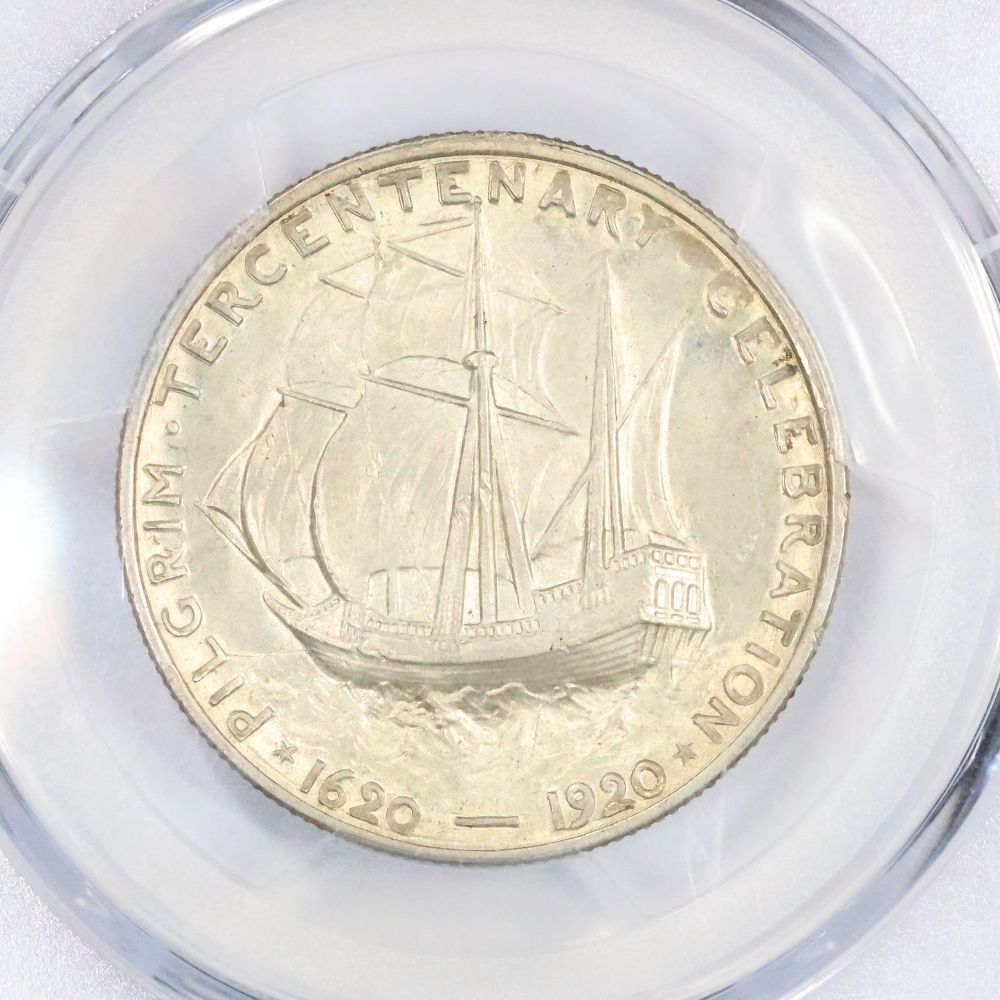 1921 Pilgrim Tercentenary Half Dollar 50c Commemorative - PCGS MS 64