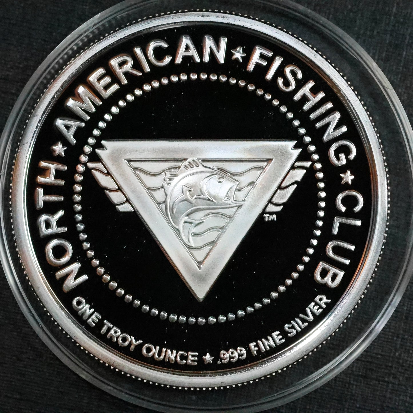 1 oz .999 Fine Silver - National Fishing Grand Slam - Guadeloupe Bass