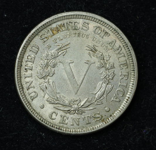 1889 5c Liberty V Nickel Five Cent Coin